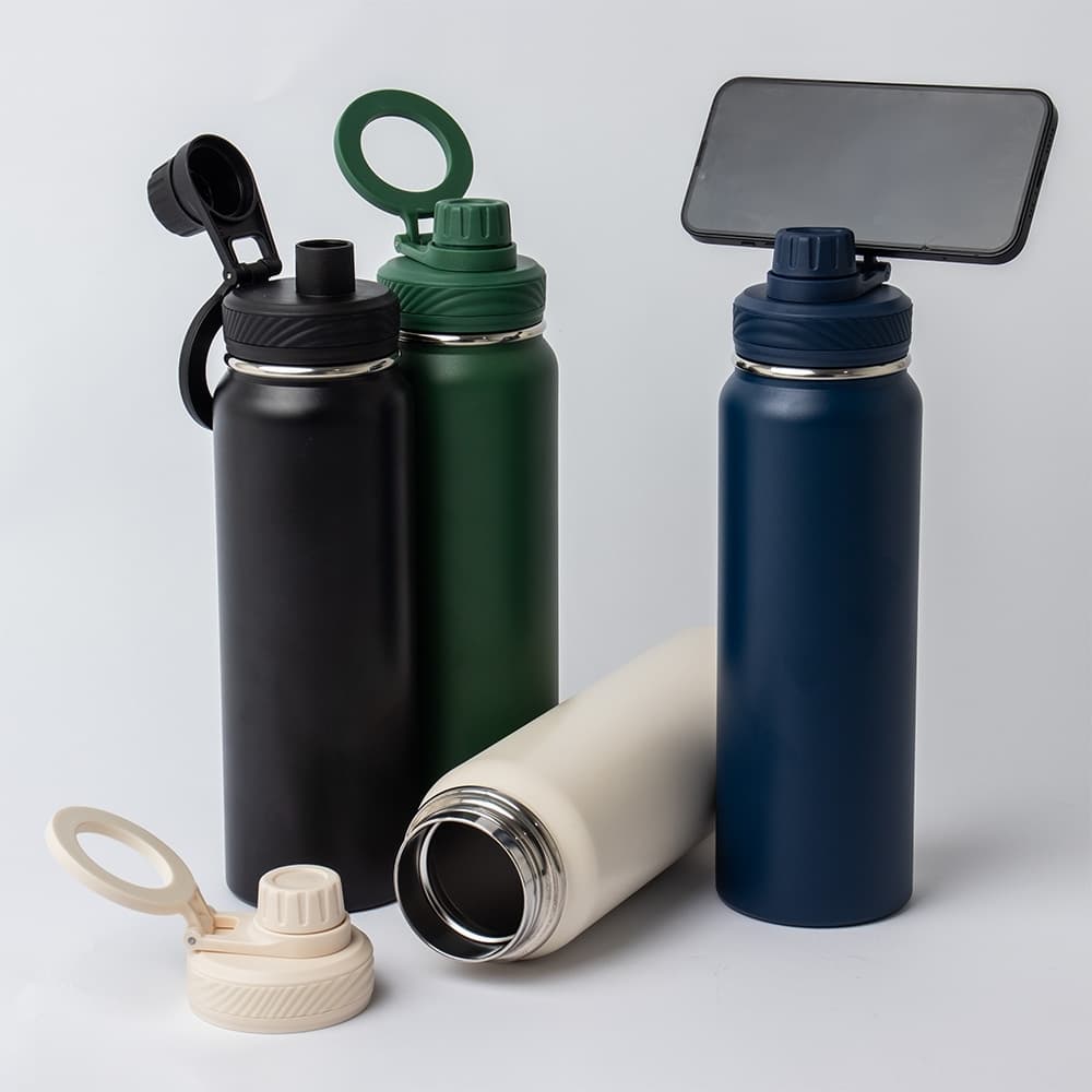 Garrafa Térmica 850ml com alça magnética