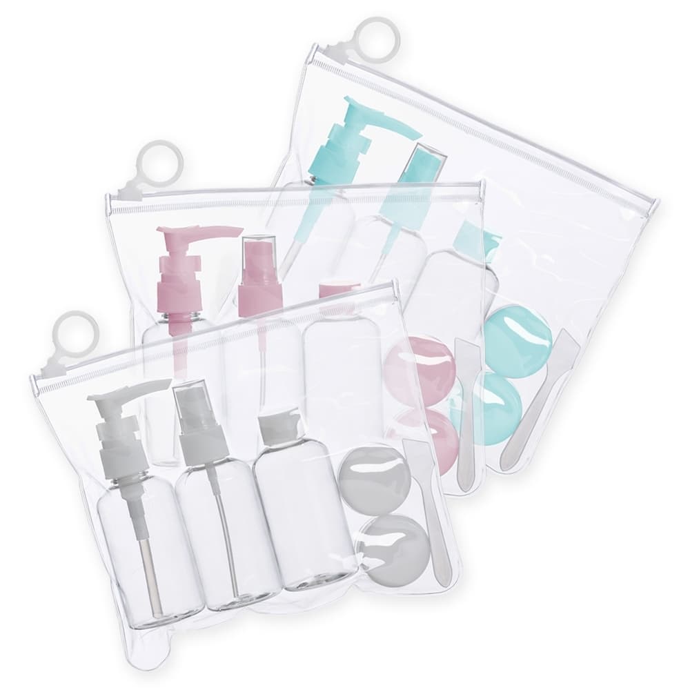 Kit Viagem 6 Peças Plástico