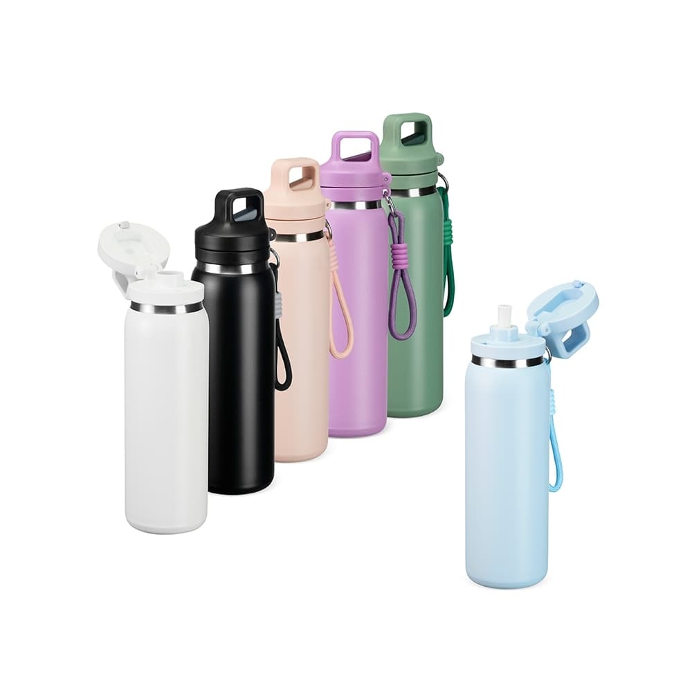 Garrafa Térmica 600ml Com Bico E Alça